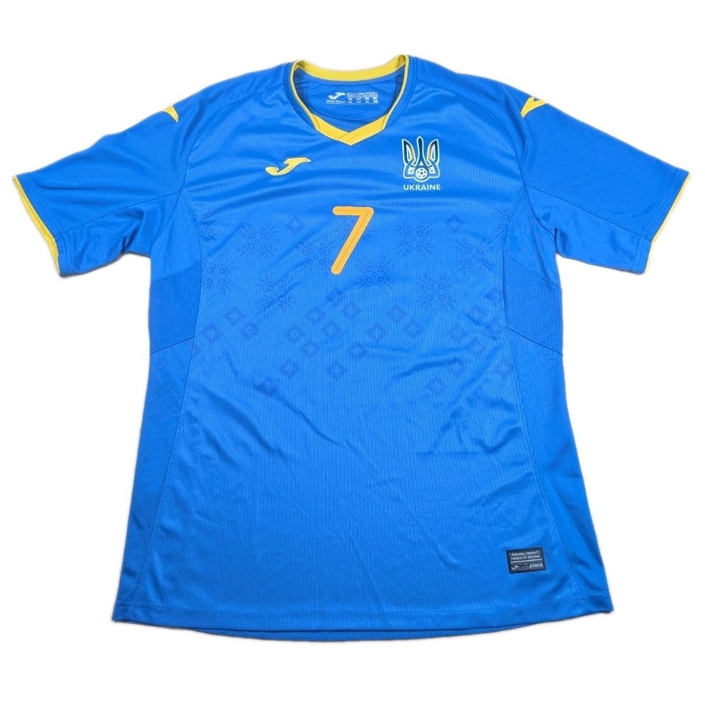 Ukraine Soccer Jersey Kit Shevchenko 7 Joma Official Size XL
